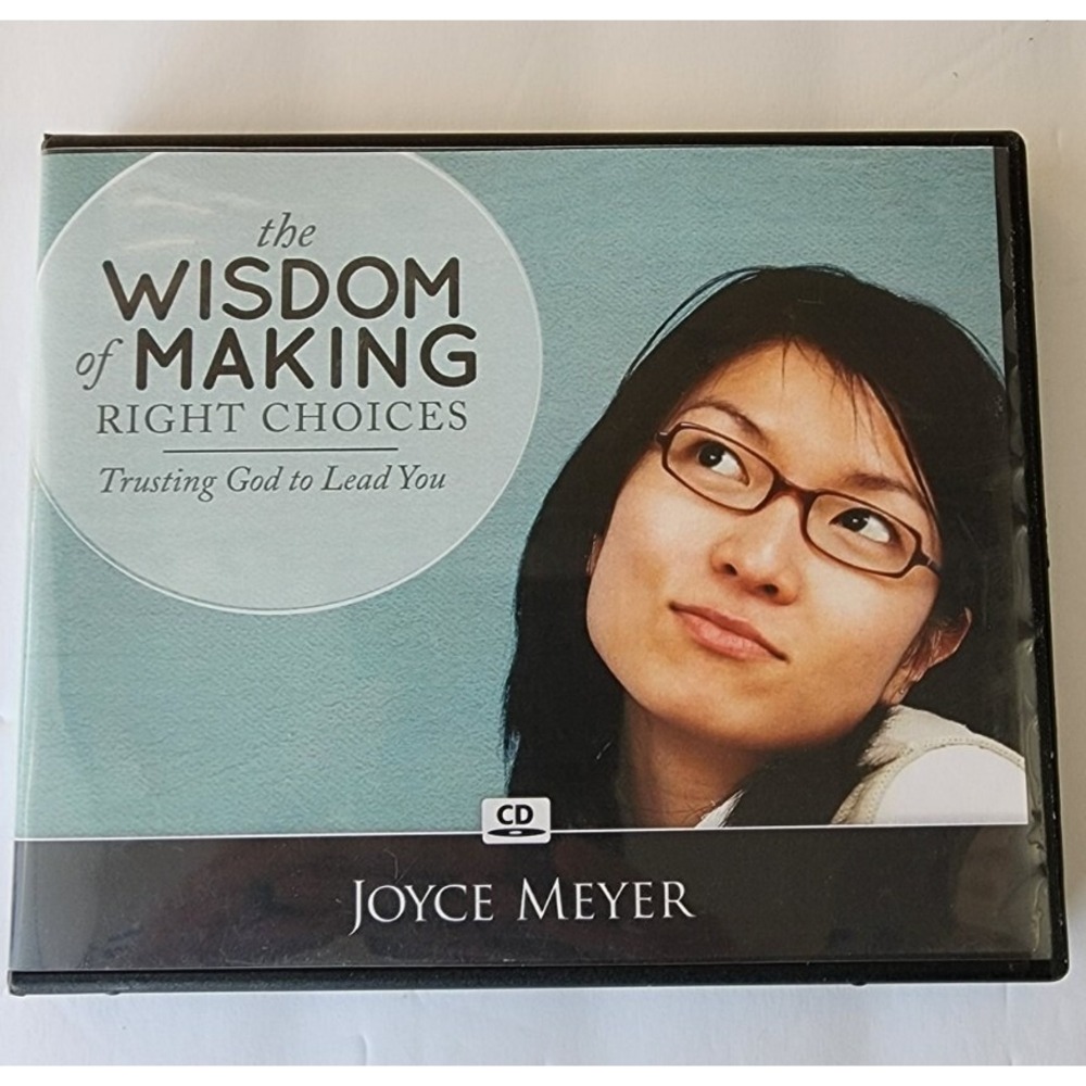 Joyce‎ Meyer the Wisdom of Making the Right Choices 4 CD set  Christian